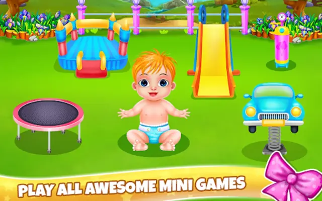 Mommy and Little Baby Day android App screenshot 1